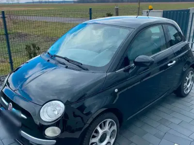 Gebraucht Fiat 500 86 PS (63 kW) 2009 Schwarz Cabrio