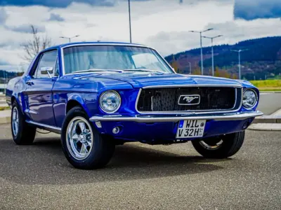 Second-hand Ford Mustang 230 CP (169 kW) 1968 Albastru Coupe
