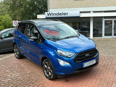 Gebraucht Ford Ecosport ST-Line 140 PS (102 kW) 2018 Saphirblau metallic SUV