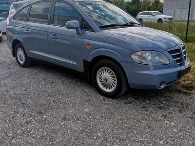 Usata SsangYong Rodius 163 CV (119 kW) 2005 Blu Monovolume