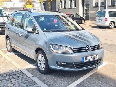 Gebraucht VW Sharan 140 PS (102 kW) 2010 Blau Van / Kleinbus