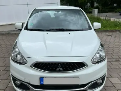 Gebraucht Mitsubishi Space Star 71 PS (52 kW) 2019 Weiß Kleinwagen