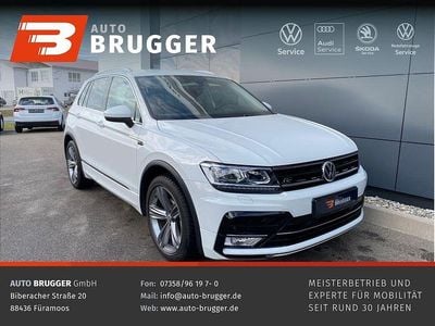 Pure white Gebraucht 2017 VW Tiguan Highline SUV | 17.450 € (Teuer)