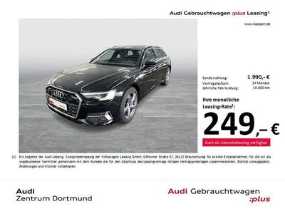 Mythosschwarz metallic Gebraucht 2025 Audi A6 Advanced Kombi | 47.822 € (Fairer Preis)