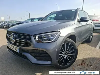 Używany Mercedes GLC300e AMG 306 KM (225 kW) 2022 Szary SUV