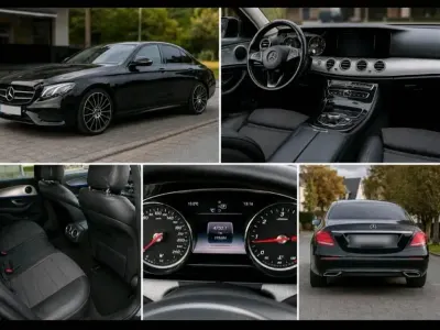 Gebraucht Mercedes E220 194 PS (142 kW) 2016 Schwarz Limousine