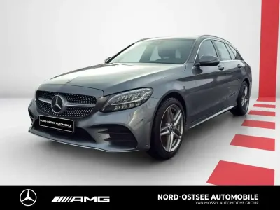 Gebraucht Mercedes C300e AMG 194 PS (142 kW) 2020 Metalliclack selenitgrau Kombi