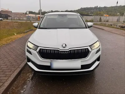 Gebraucht Skoda Karoq Ambition 150 PS (110 kW) 2023 Weiß SUV
