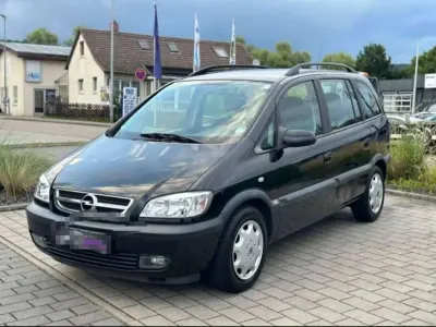 Gebraucht Opel Zafira Edition 125 PS (91 kW) 2003 Schwarz Van / Kleinbus