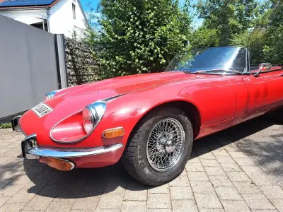 Gebraucht Jaguar E-Type 268 PS (197 kW) 1971 Rot Cabrio
