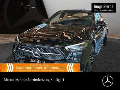 Gebraucht Mercedes C220 AMG 200 PS (147 kW) 2023 Schwarz Limousine