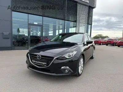 Gebraucht Mazda 3 Go 120 PS (88 kW) 2016 Schwarz Limousine