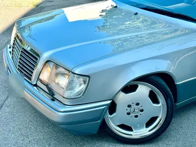 Brugt Mercedes E320 AMG 1995 Sølv Cabriolet