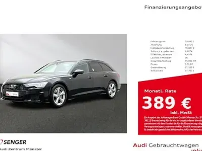 Brugt Audi A6 Design 286 HK (210 kW) 2025 Sort Stationcar