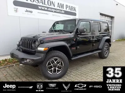 Gebraucht Jeep Wrangler Rubicon 272 PS (200 kW) 2024 Schwarz SUV