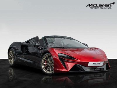 Neu McLaren Artura 700 PS (514 kW) 2025 Schwarz Cabrio