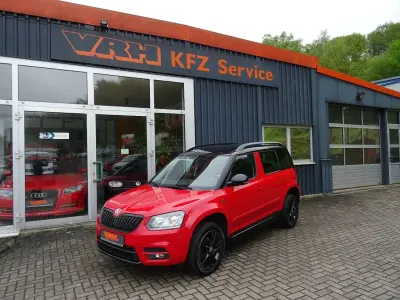 Gebraucht Skoda Yeti Monte Carlo 122 PS (89 kW) 2016 Rot SUV