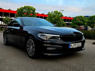 Używany BMW 520 Performance 190 KM (139 kW) 2017 Czarny Sedan/Limuzyna