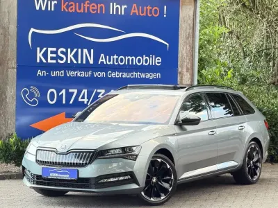 Gebraucht Skoda Superb SportLine 156 PS (114 kW) 2020 Grau Kombi