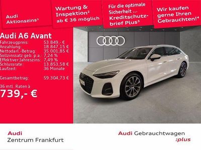 Gebraucht Audi A6 Advanced 204 PS (150 kW) 2025 Weiß Kombi