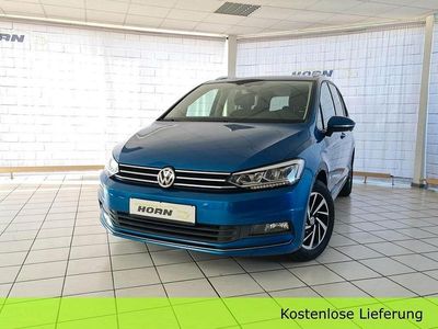 Gebraucht VW Touran Join 150 PS (110 kW) 2018 Caribbean blue metallic Van / Kleinbus