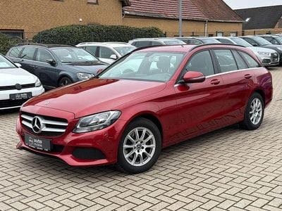 Usata Mercedes C200 136 CV (100 kW) 2018 Rosso Station wagon