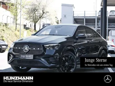 Gebraucht Mercedes GLE450 AMG AMG 367 PS (269 kW) 2024 Obsidianschwarz metallic Coupé
