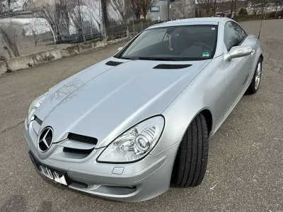 Gebraucht Mercedes SLK350 272 PS (200 kW) 2005 Silber Cabrio
