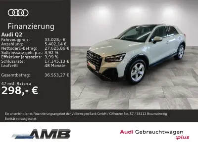 Używany Audi Q2 S-Line 150 KM (110 kW) 2025 Srebrny SUV