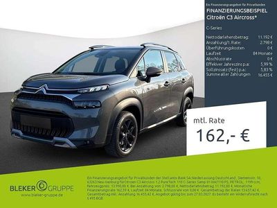 Gebraucht Citroën C3 Aircross PureTech 110 PS (80 kW) 2023 Grau/typ aussenverkleidung metalliclackierung SUV