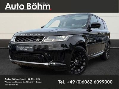 Santorini black (metallic) Gebraucht 2019 Land Rover Range Rover Sport HSE SUV | 44.490 € (Etwas zu teuer)