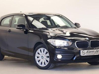 Gebraucht BMW 116 Sport Line 109 PS (80 kW) 2016 Schwarz Kleinwagen
