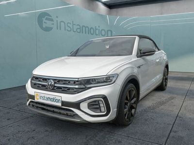 Gebraucht VW T-Roc Cabriolet 150 PS (110 kW) 2022 Weiß Cabrio