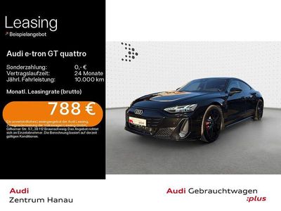 Schwarz Gebraucht 2025 Audi e-tron GT quattro Sport Limousine | 99.999 € (Guter Preis)