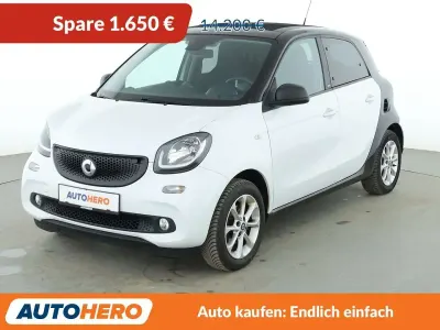 Begagnad Smart ForFour Basis 90 HK (66 kW) 2019 Vit Halvkombi