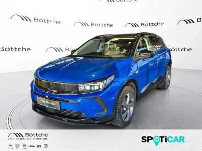 Gebraucht Opel Grandland X GS Line 131 PS (96 kW) 2022 Kobalt blau/vertigo blau SUV