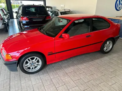 Gebraucht BMW 316 102 PS (75 kW) 1994 Rot Coupé