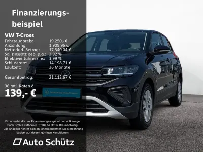 Gebraucht VW T-Cross 95 PS (69 kW) 2025 Schwarz SUV