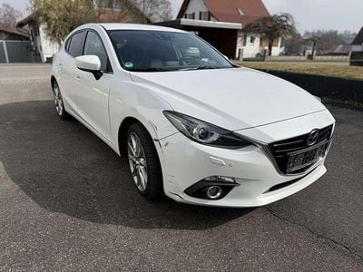 Gebraucht Mazda 3 Sports-Line 150 PS (110 kW) 2016 Weiß Limousine