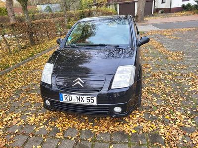 Gebraucht Citroën C2 44 PS (32 kW) 2006 Schwarz Kleinwagen