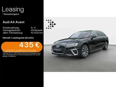 Gebraucht Audi A4 S-Line 204 PS (150 kW) 2023 Mythosschwarz metallic Kombi