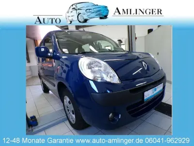 Gebraucht Renault Kangoo Happy Family 87 PS (63 kW) 2009 Blau Van / Kleinbus