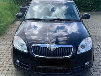 gebraucht Skoda Fabia Kombi, schwarz