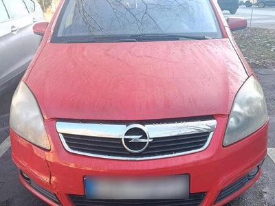 Gebraucht Opel Zafira 105 PS (77 kW) 2006 Rot Van / Kleinbus