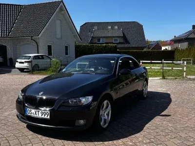 Brugt BMW 325 Cabriolet Performance 218 HK (160 kW) 2007 Sort Cabriolet