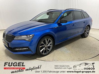 Gebraucht Skoda Superb SportLine 280 PS (205 kW) 2022 Raceblau metallic Limousine