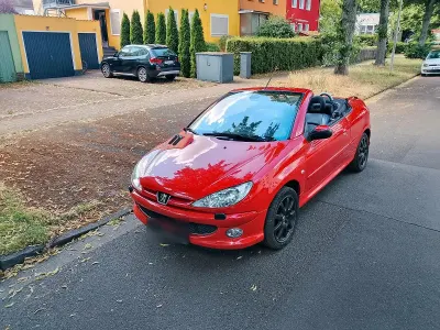 Gebraucht Peugeot 206 CC 2006 Rot Cabrio