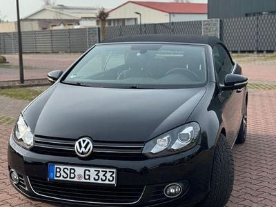 Gebraucht VW Golf Cabriolet 160 PS (117 kW) 2013 Schwarz Cabrio