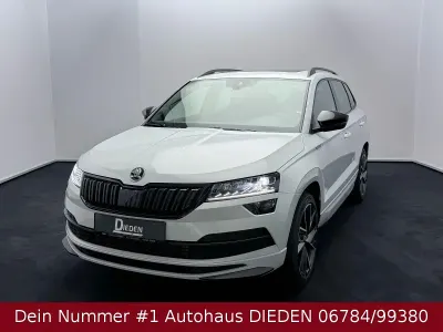 Gebraucht Skoda Karoq SportLine 190 PS (139 kW) 2019 Weiß SUV