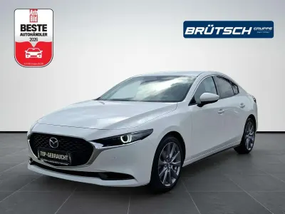 Gebraucht Mazda 3 Exclusive-Line 140 PS (102 kW) 2025 Arctic white Limousine